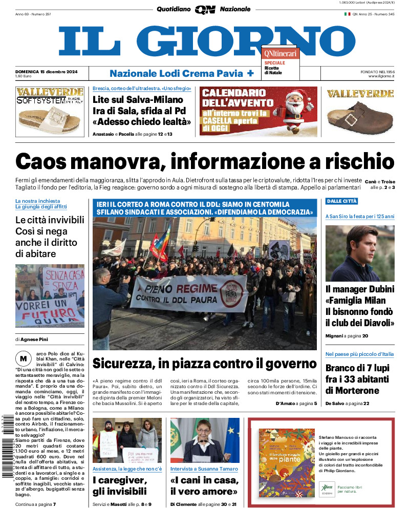 Prima-pagina-il giorno-edizione-di-oggi-20241215